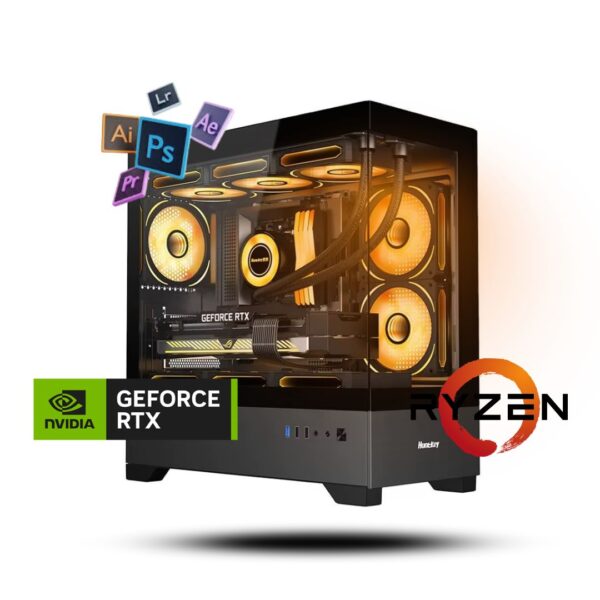 PC GAMER AM5 RYZEN 9 7900 RAM 32GB RTX 4070TI SUPER 16GB M.2 1TB