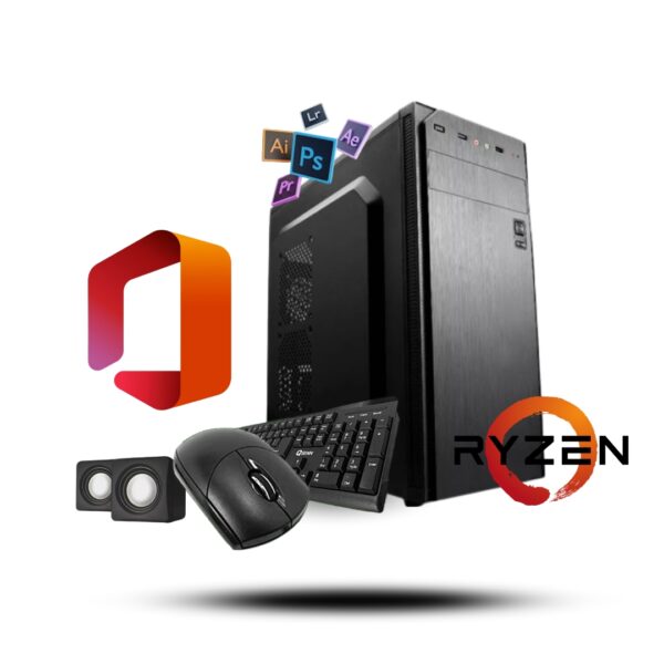 PC DISEÑO RYZEN 5 8600G RAM 16GB SSD 1TB