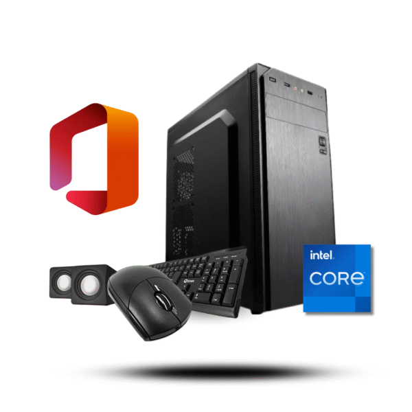 PC OFICINA INTEL I5 14400 RAM 8GB SSD 1TB + WIFI