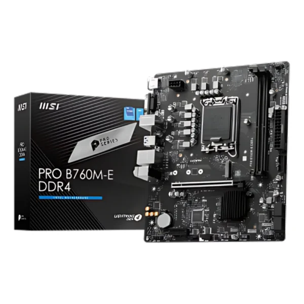 Mother MSI PRO B760M-E DDR4 1700 (12va/13va/14va Gen) (6987)