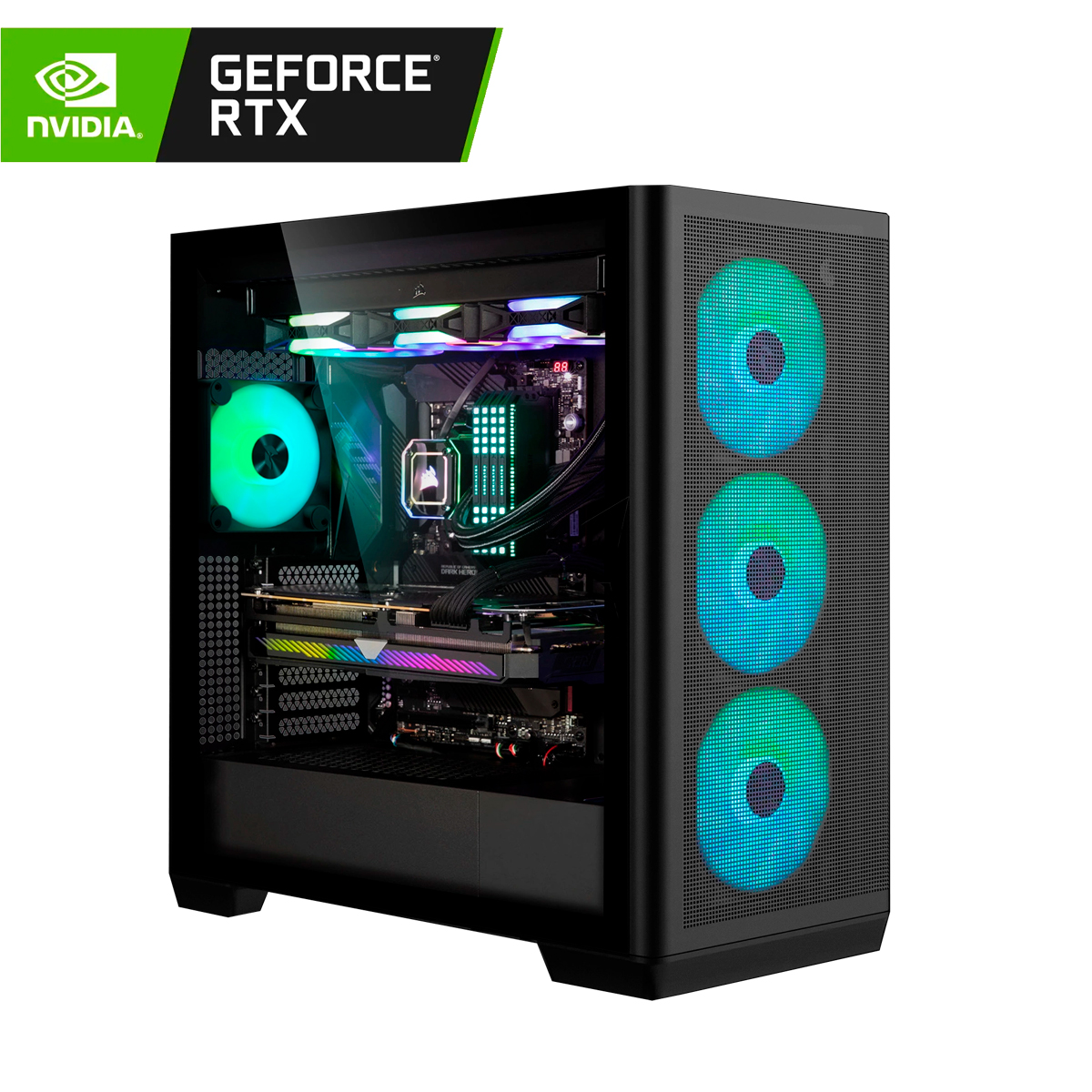 PC GAMER GAMA ALTA RYZEN 5 5500 + 32GB +1TB + RTX 3050 6GB